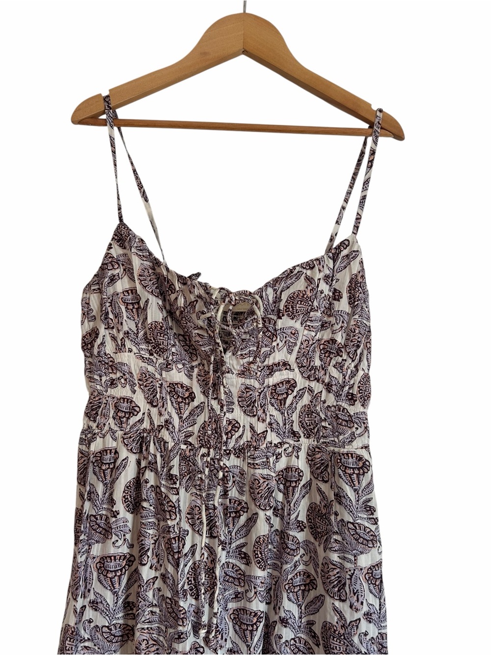 Ulla Johnson Aydin Print Tiered Cotton Sundress - Picture 5 of 9